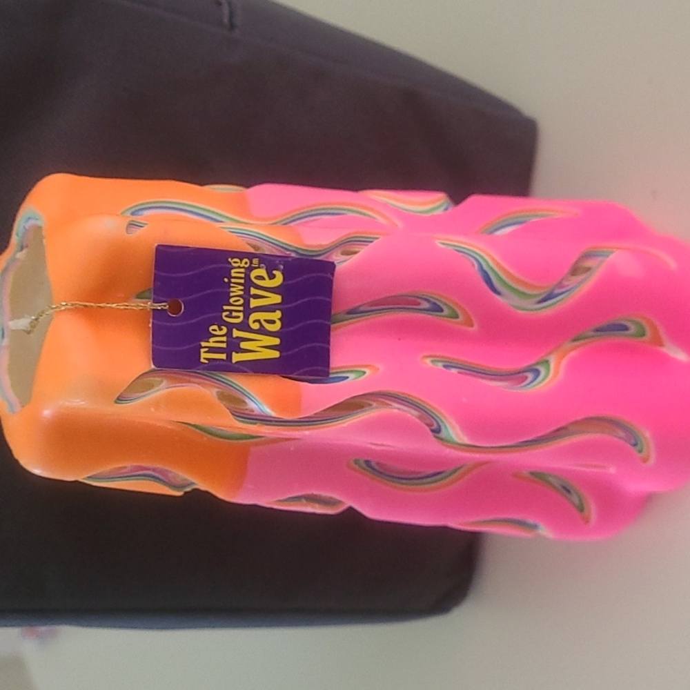 The Glowing Wave Candle